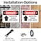 Signmission Watch For Power Lines Above Danger Sign, Plastic, 10in W x 7in L, 2PK OS-2PACK-DS-P-710-L-1708 - alternate 7